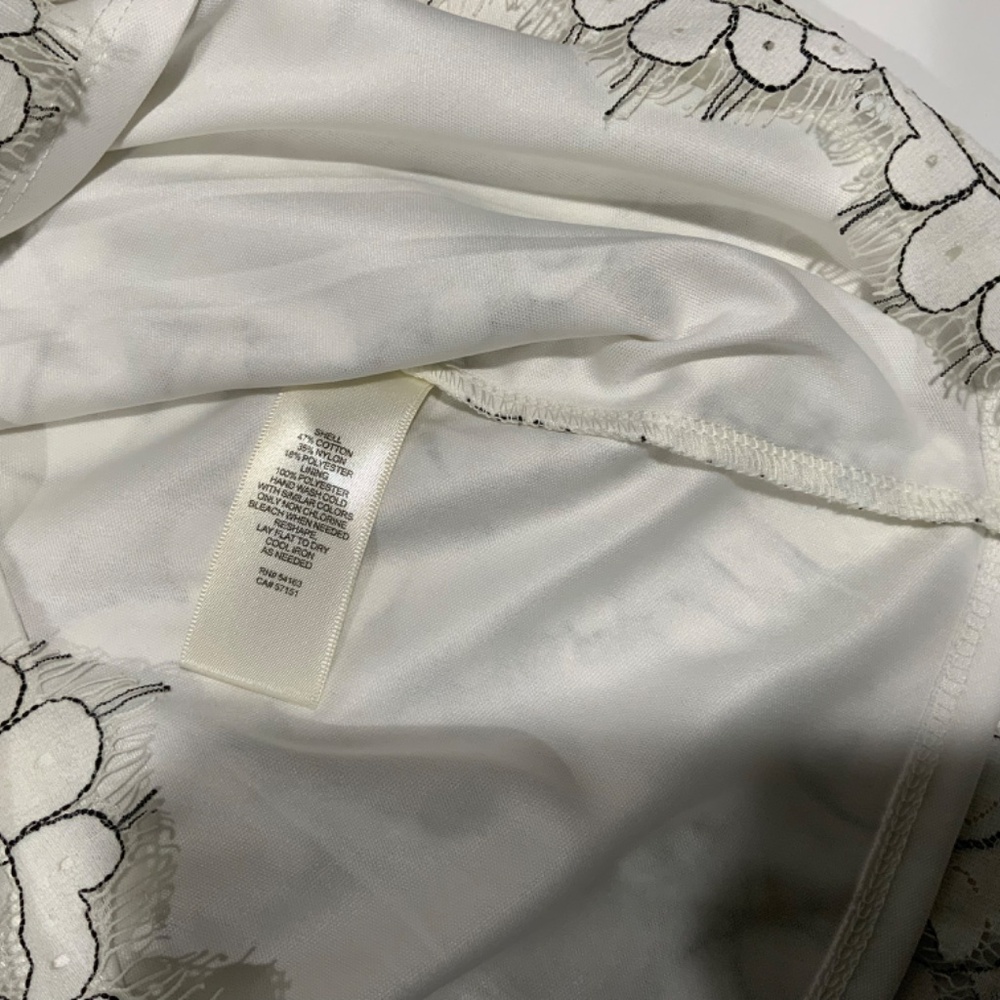 Eliza J White Lace Shift Dress - Picture 8 of 8